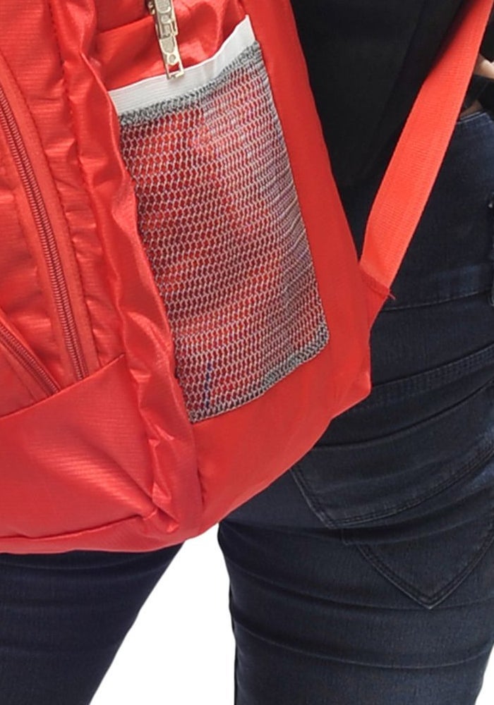 Abyq Red Backpack for Boys - Image 4